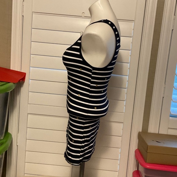 A New Day Black and White Striped Tank Top - Picture 4 of 6